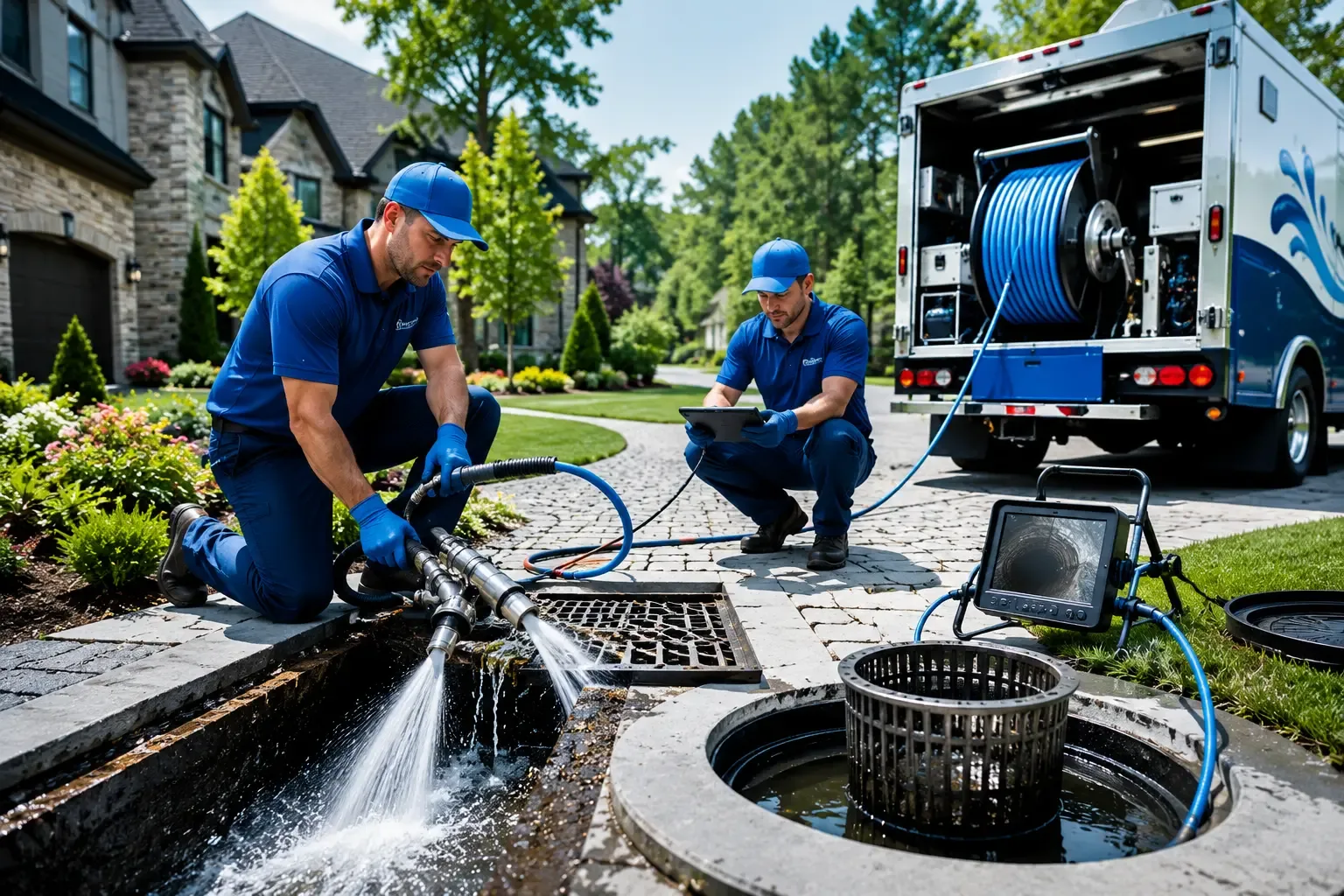 Local outdoor drain cleaning professionals in Drury, MA